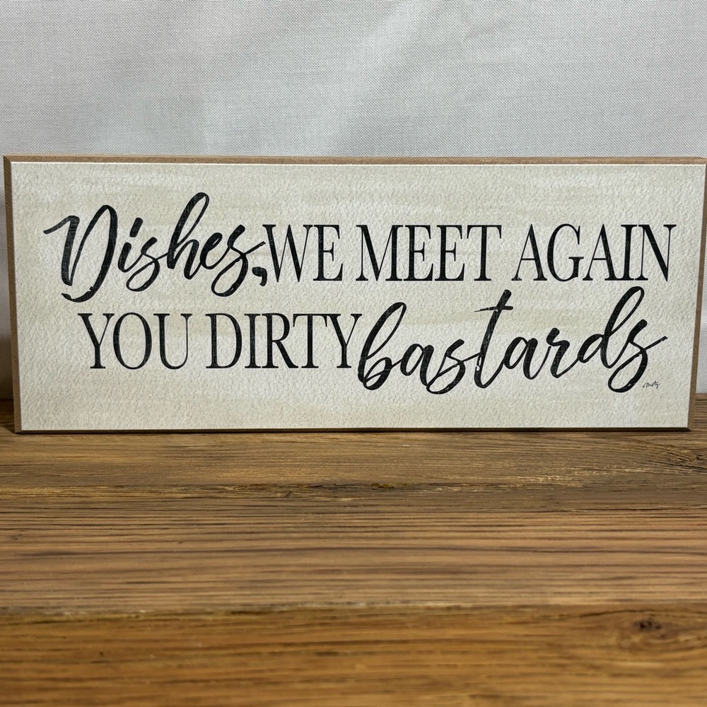 Humorous Kitchen‎ Sign